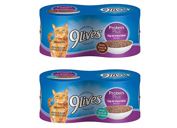 Voluntary Recall of Specific Lots of 9Lives Protein Plus Wet Canned Cat Food Issued Due to Low Levels of Thiamine (Vitamin B1)